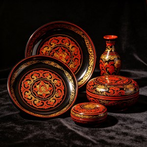 犀皮漆仿品识别，纹理自然与刻意规整的关键差异