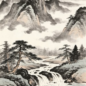 老旧装裱国画从裱工鉴别作品真伪，老裱用料特点避开翻新作假字画
