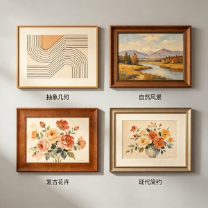 同款图案装饰画手绘与版画差价有多少，线上网店和线下实体店售价对照