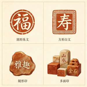 篆刻原石和印花,石质印章的不可替代性