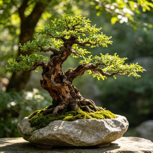 老桩盆景辨别术,判断树龄和生长状态的方法
